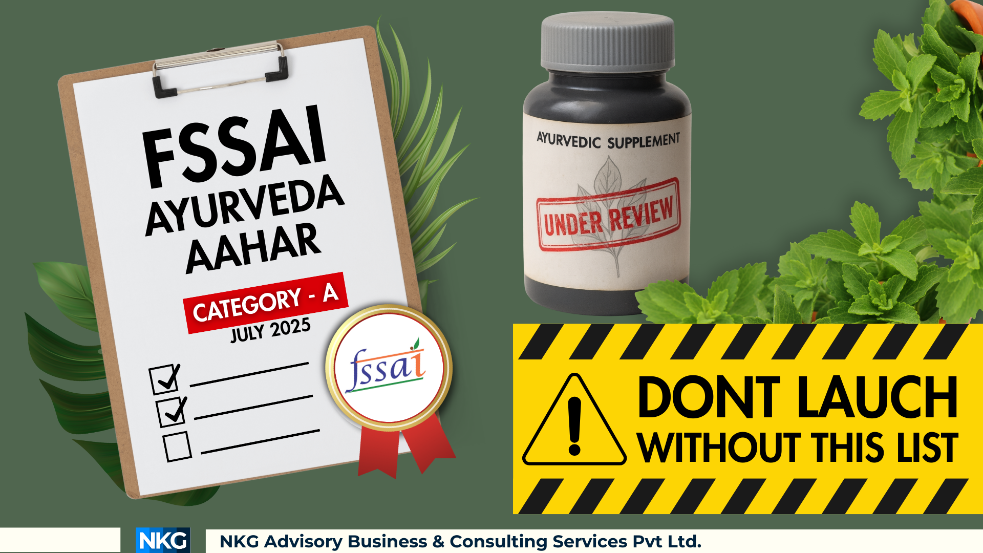 FSSAI Compliance for Ayurvedic Products