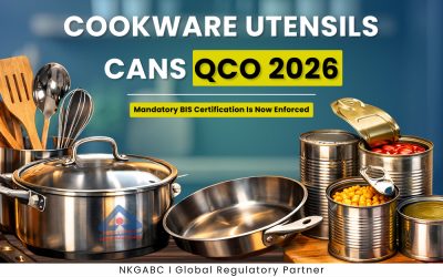 Cookware utensils cans QCO 2026 BIS certification for stainless steel cookware and food containers