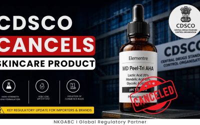 CDSCO cancels imported skincare product over cosmetic compliance concerns
